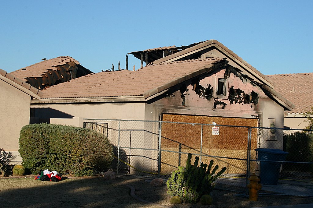 Burned Out House, Gilbert
