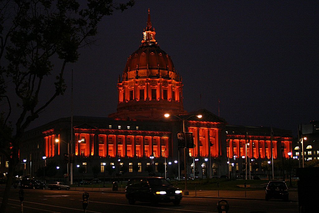 City Hall, SF Giants Orange