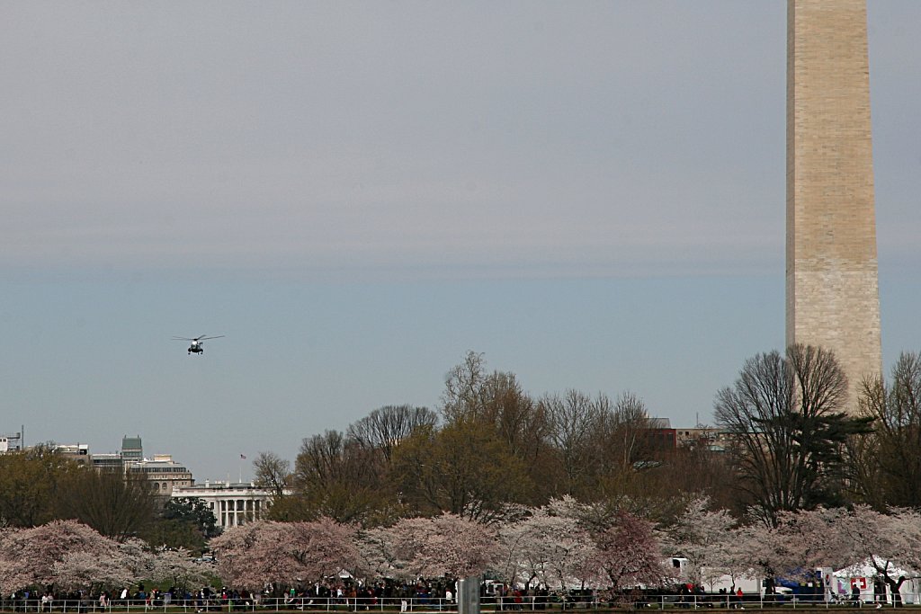 Marine One Departing White House