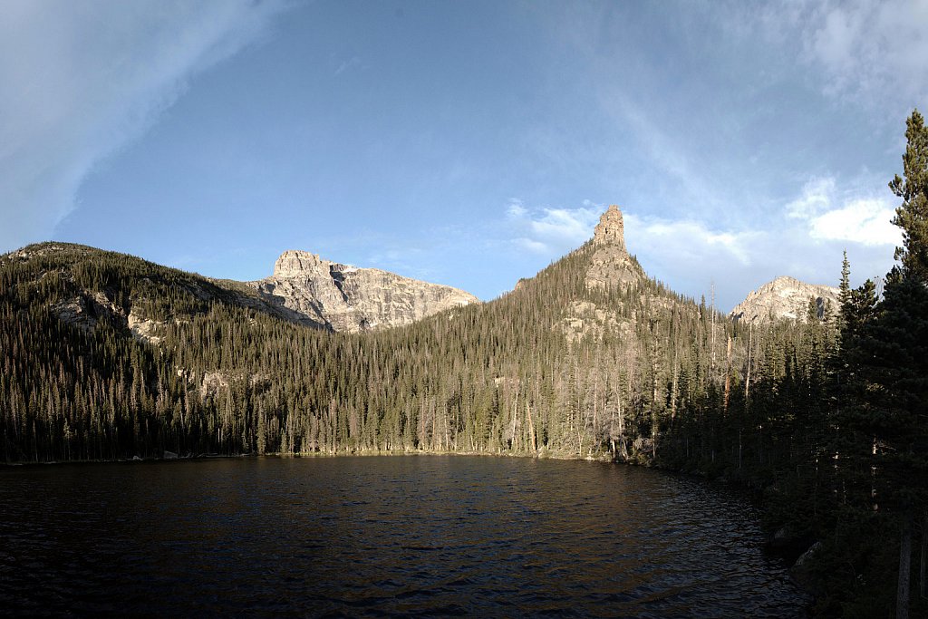 Spruce Lake and Castle Rock