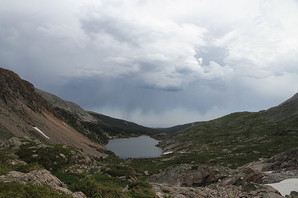 Storm over Lake Isabelle