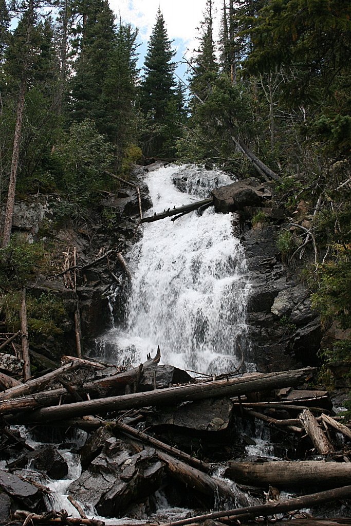 Fern Falls before the East Troublesome fire