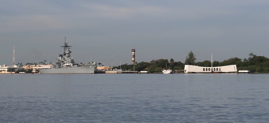 USS Missouri and USS Arizona Memorial